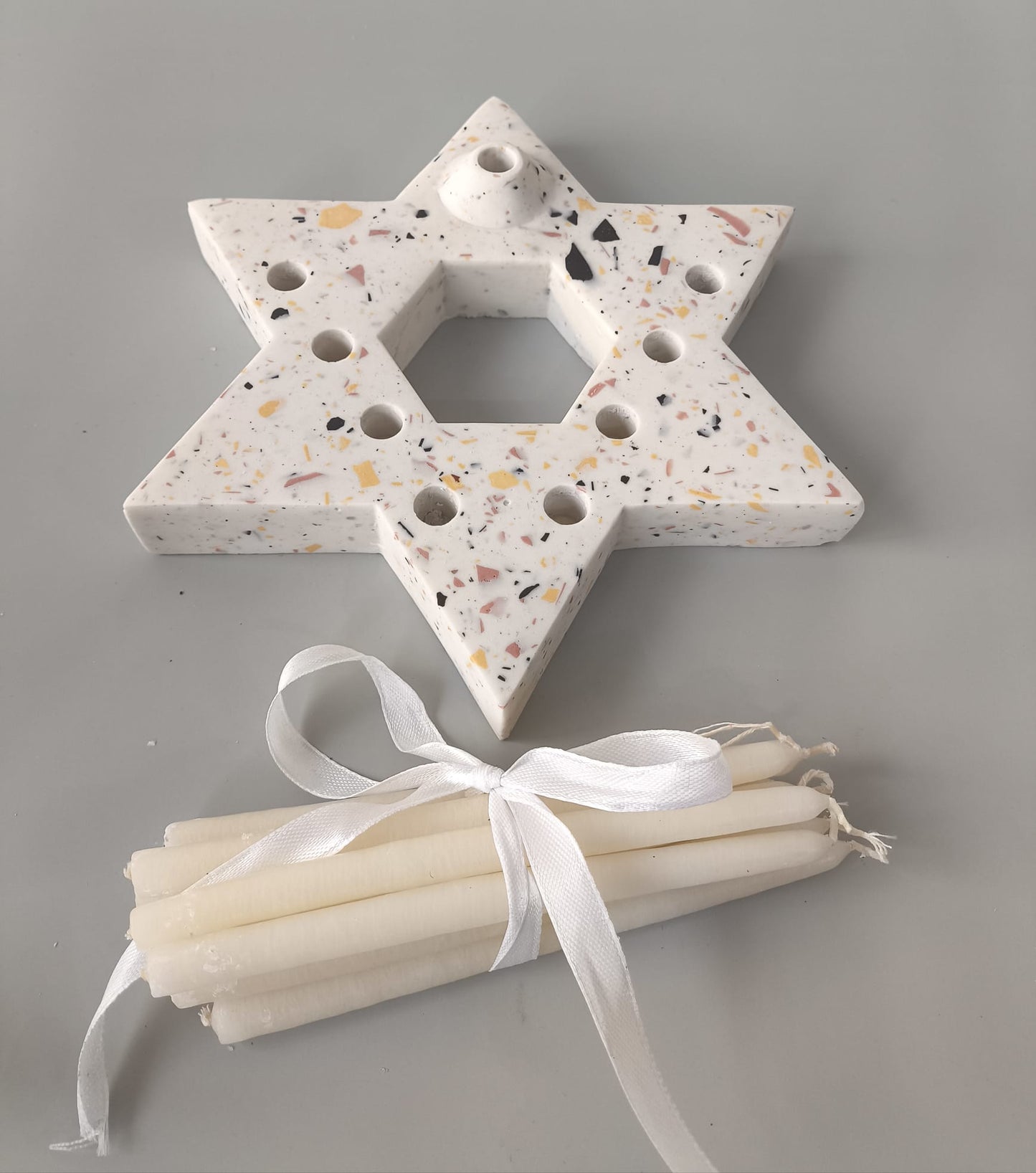 חנוכיה טראצו מגן דוד