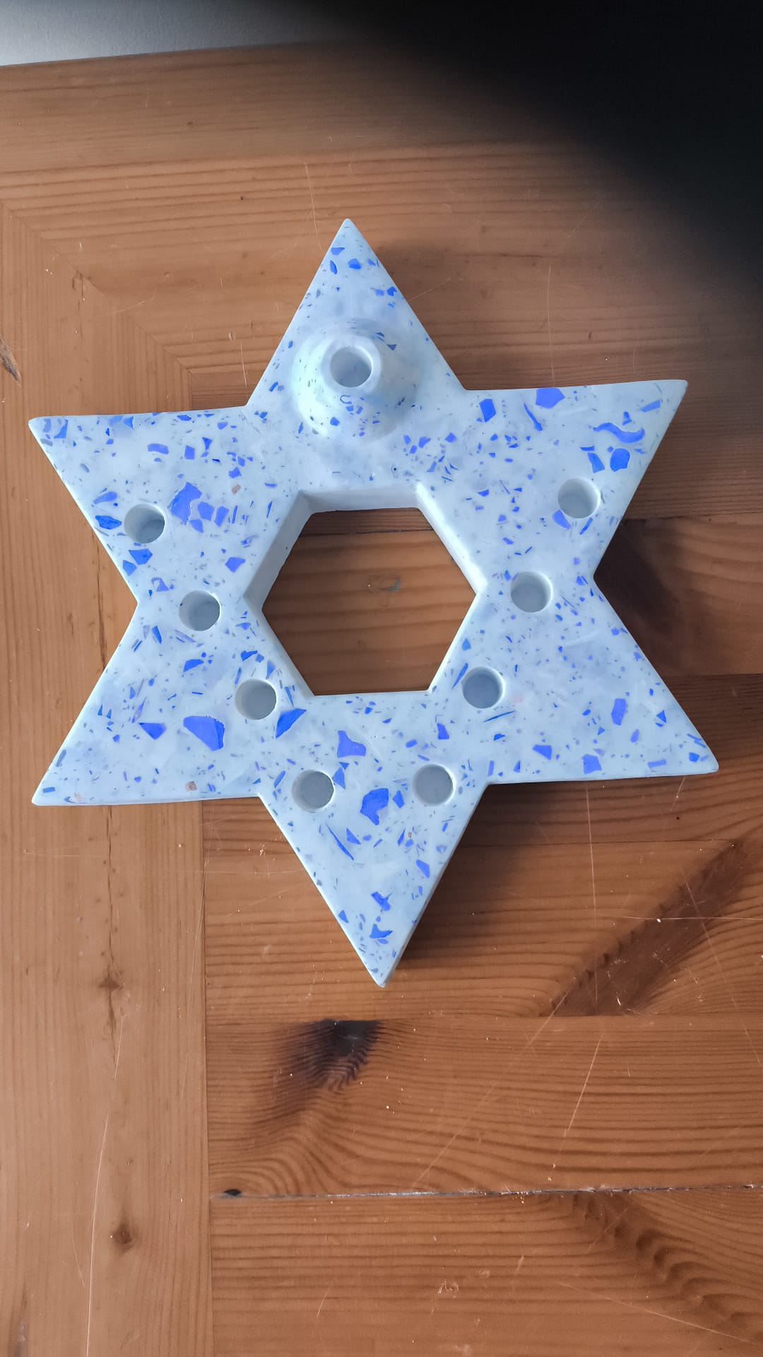 חנוכיה טראצו מגן דוד